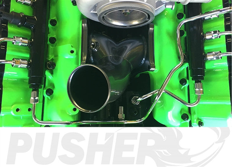 Pusher Supermax Intake System For 2004 5 2005 Duramax Lly - 8