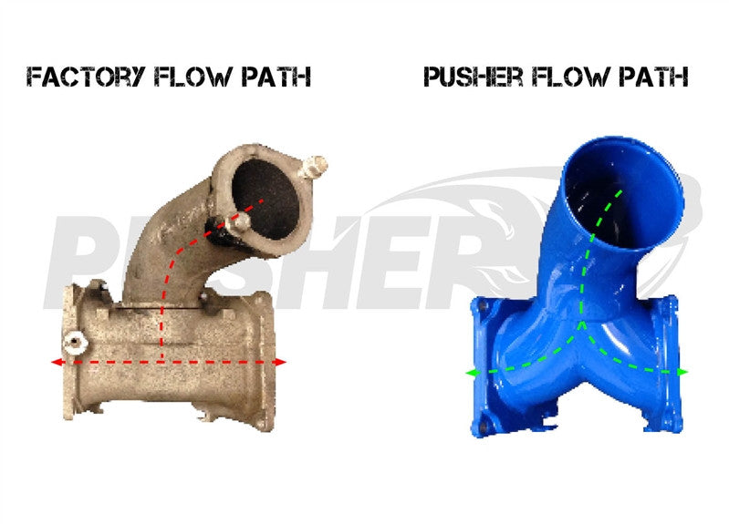 Pusher Supermax Y Bridge For 2004 5 2005 Duramax Lly - 11