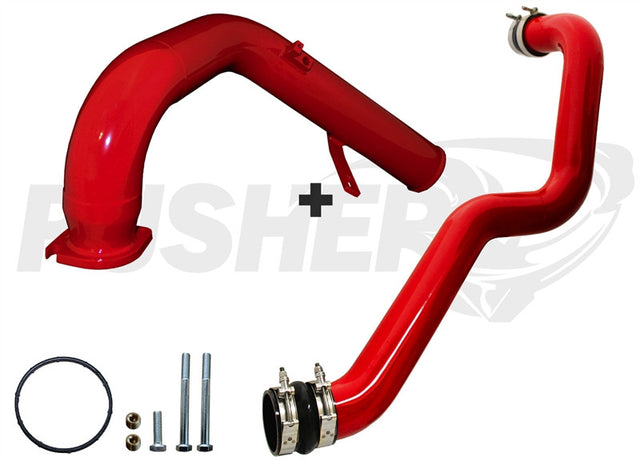 Pusher Max Hd Charge Tube Package For 2006 2010 Duramax Lbz Lmm - 1