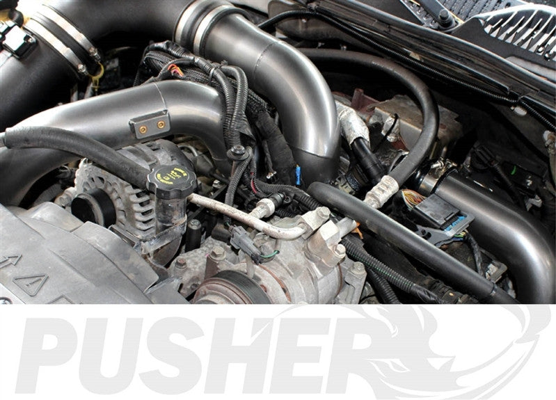 Pusher Supermax Intake System And Max 3 Driver Side Charge Tube For 2011 2016 Duramax Lml - 8