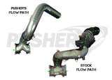 Pusher Supermax Intake System For 2006 2010 Duramax Lbz Lmm - 13