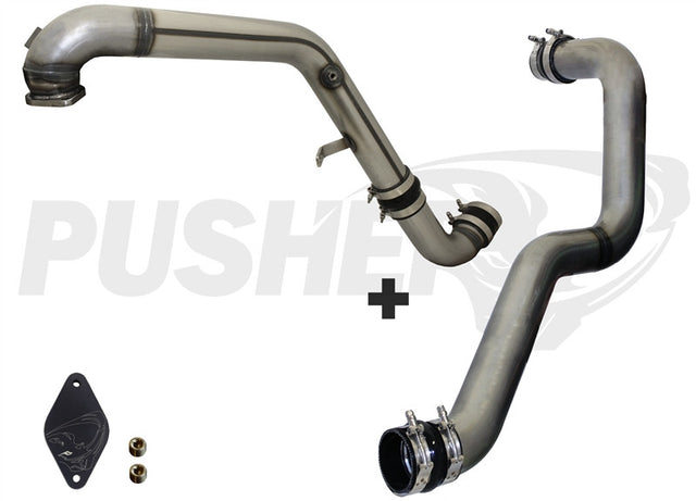 Pusher Max Hd Charge Tube Package For 2011 2016 Duramax Lml - 1