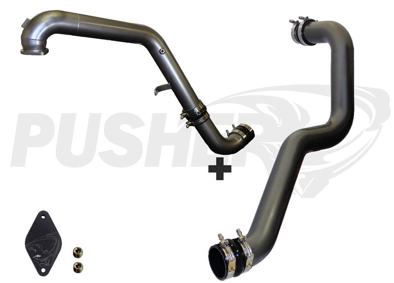 Pusher Max Hd Charge Tube Package For 2011 2016 Duramax Lml - 6