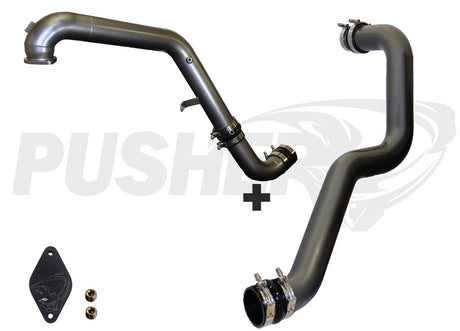 Pusher Max Hd Charge Tube Package For 2011 2016 Duramax Lml - 6