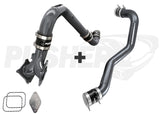 Pusher Supermax Intake System And Max 3 Driver Side Charge Tube For 2011 2016 Duramax Lml - 5