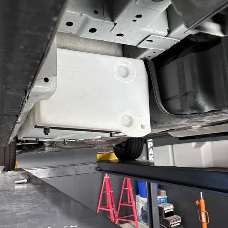22 Gallon Drivers Side Undercarriage Fresh/Grey Water Tank for 2015-2026 Ford Transit 148" & 148" EXT