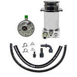 Remote-Fill Power Steering P Pump & Reservoir Kit - Street/Hot Rod
