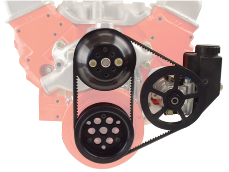 Small Block GM Serpentine Pulleys – Crankshaft & Water Pump Options