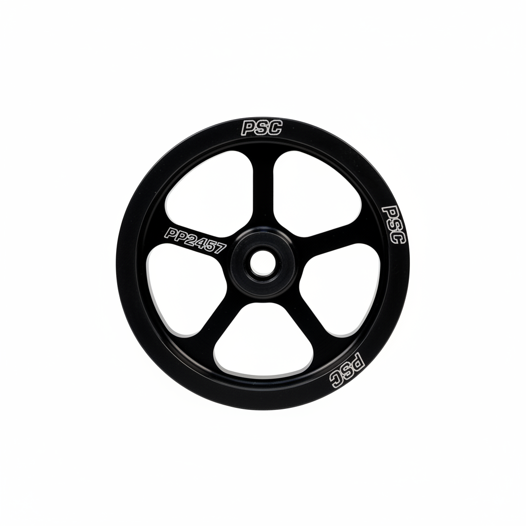 Pulley — 5.0" 6‑Rib Serpentine — CBR Pump (Jeep)