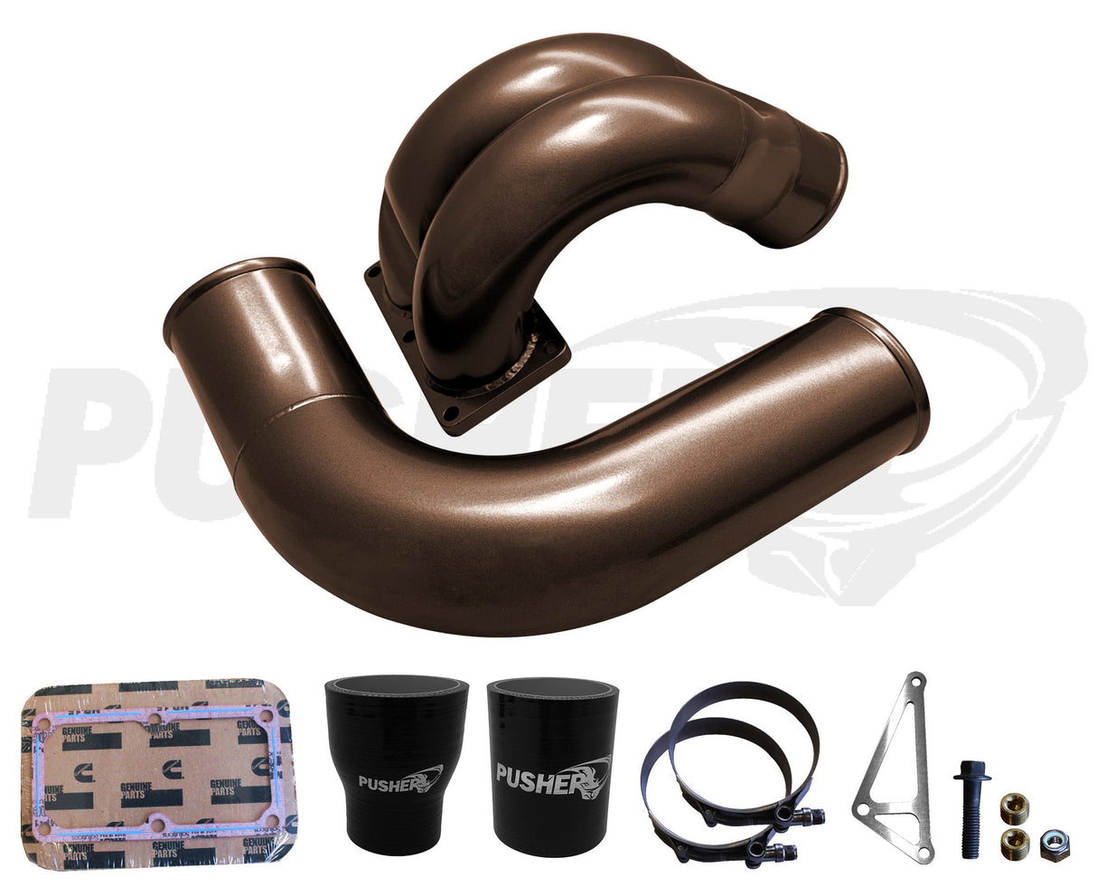 Pusher 3.5" MEGA Intake System 2010-2012 Ram 6.7L Cummins Trucks