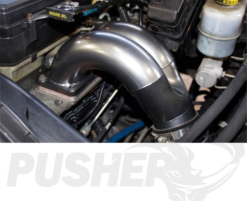 Pusher 3.5" MEGA Intake System with Passenger-Side Intercooler Tube for 2019-2024 Ram Cummins