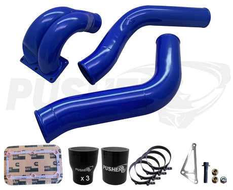 Pusher 3.5" MEGA Intake System with Passenger-Side Intercooler Tube for 2013-2018 Ram 6.7L Cummins