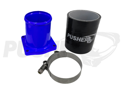 Throttle Valve Adapter Swap to Throttle Valve Replacement for Pusher 6.7L Powerstroke Cold Side Charge Tube - 5