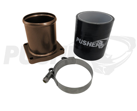 Throttle Valve Adapter Swap to Throttle Valve Replacement for Pusher 6.7L Powerstroke Cold Side Charge Tube - 7