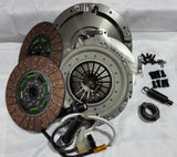 Valair 2019+ Ram 2500/3500 6.7L Cummins G56 Manual Swap Quiet Organic Spring Hub Dual Disc Clutch Kit (10-Bolt Crank) - 550HP/1100 ft-lb