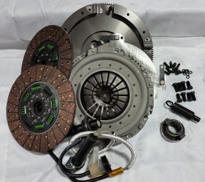 Valair 2019+ Ram 2500/3500 6.7L Cummins G56 Manual Swap Quiet Organic Spring Hub Dual Disc Clutch Kit (10-Bolt Crank) - 550HP/1100 ft-lb
