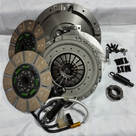 Valair 2019+ Ram 2500/3500 6.7L Cummins G56 Manual Swap Quiet Ceramic Spring Hub Dual Disc Clutch Kit (10-Bolt Crank) - 700HP/1400 ft-lb