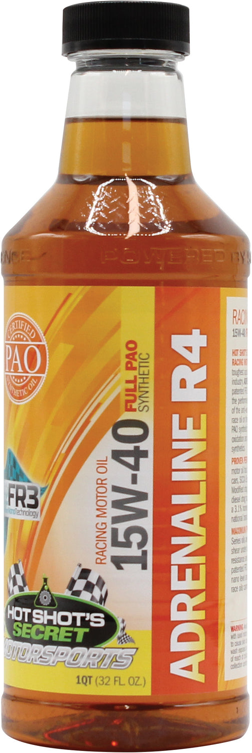 Hot Shot's Secret ADRENALINE R4 15W-40 - QUART