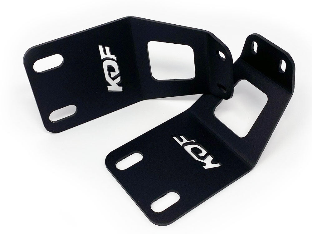 KD Fabworks 2004-2018 Ram 2500/3500 30" Rigid RDS Curved Brackets