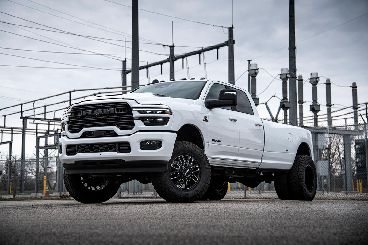 4 Inch Lift Kit w/ Radius Arm | Extended Travel | Ram 3500 (25-27) 4WD | Diesel