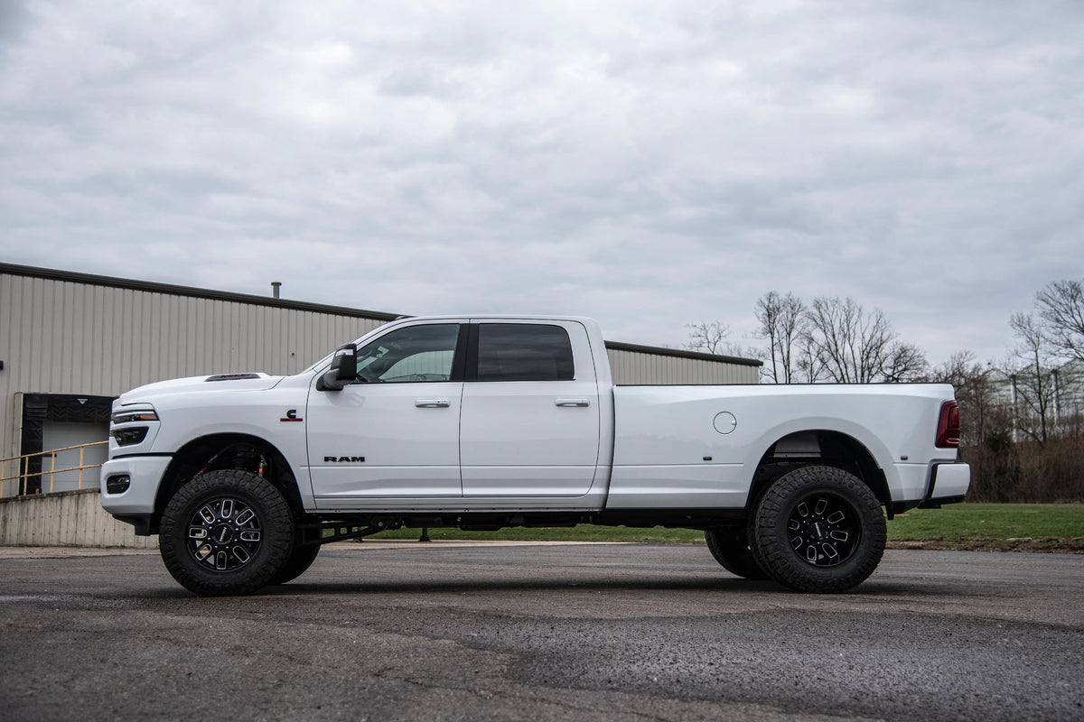 4 Inch Lift Kit w/ Radius Arm | Extended Travel | Ram 3500 (25-27) 4WD | Diesel