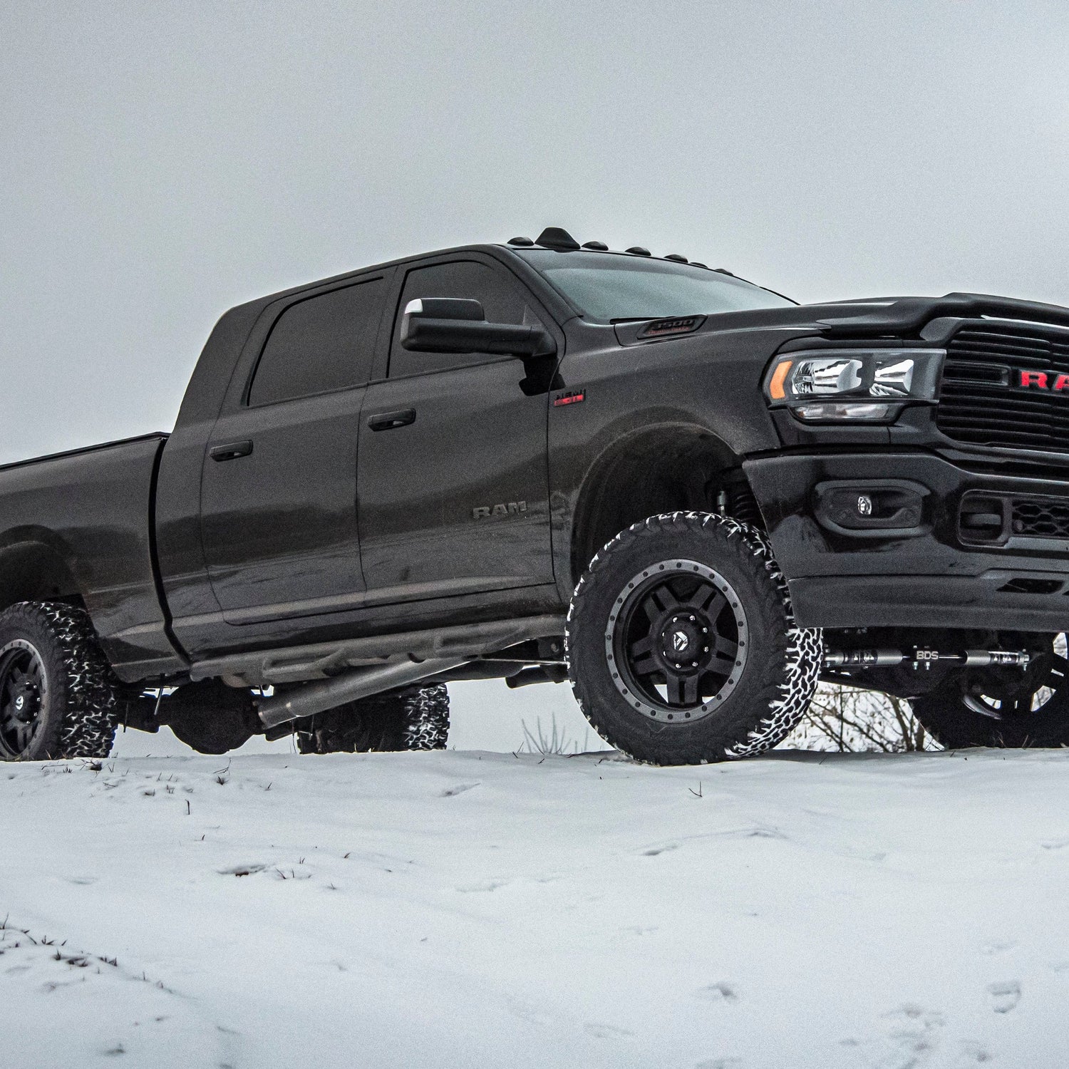4-Inch Lift Kit w/ Radius Arm for 2019-2024 Dodge Ram 3500 w/ Rear Air Ride 4WD GAS_FASS Motorsports_5