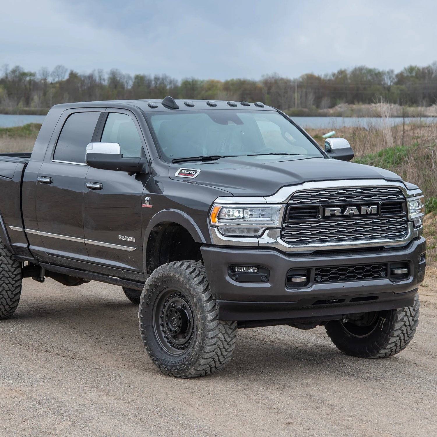 5.5-Inch Lift Kit w/ 4-Link for 2019-2024 Dodge Ram 3500 w/ Rear Air Ride 4WD GAS_6