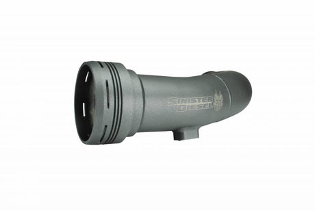 Sinister Diesel 17-21 Ford Powerstroke 6.7L Cold Side Charge Pipe - Gray