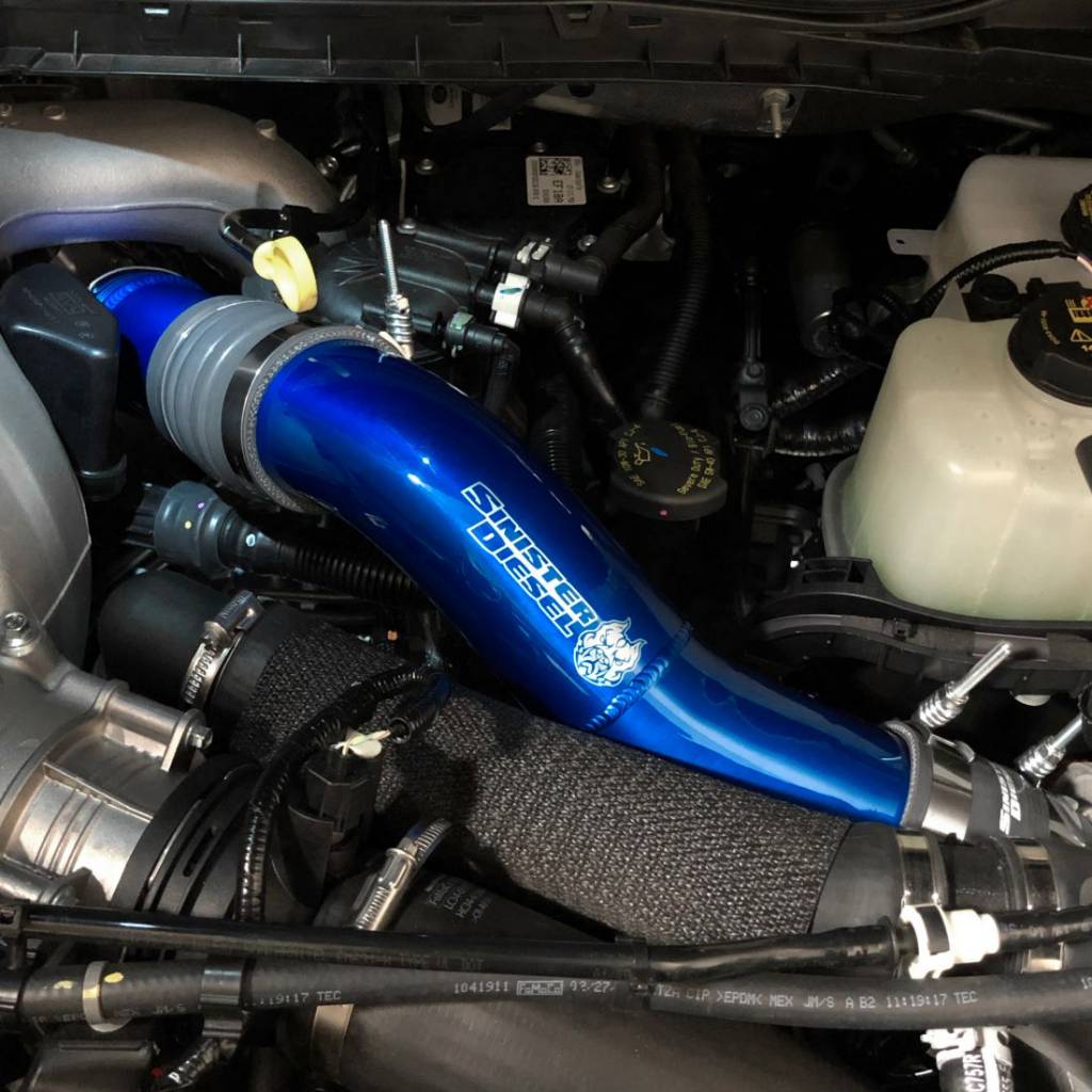 Sinister Diesel - 17-22 Ford Powerstroke F-250/F-350 Charge Pipe Kit
