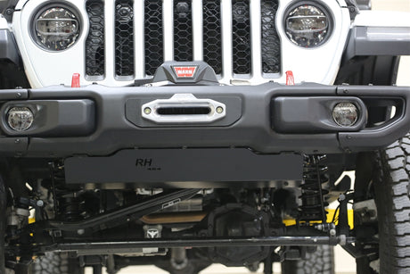 Rock Hard 4x4™ Sway Bar Motor Skid Plate for OEM Steel Bumper Jeep Wrangler JL and Gladiator JT 2018 - Current [RH-90511]