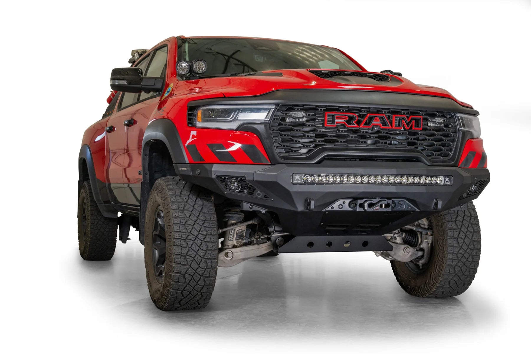 Addictive Desert Designs 2025 Ram RHO Stealth Fighter Front Bumper Winch Kit
