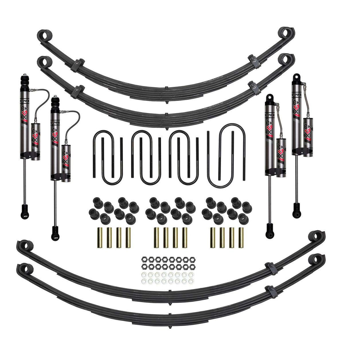 Skyjacker 74-80 International Scount II 4 in. Suspension Lift w/ Front and Rear Leaf Springs