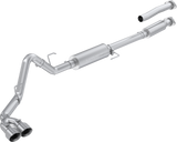 MBRP 21-26 Ford F-150 3in OD Cat Back Single Side Exit Exhaust - AL