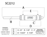 Double-Ended Full Hydraulic Steering Cylinders & Kits
