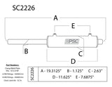 Double-Ended Full Hydraulic Steering Cylinders & Kits