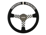 PRP X Shreddy Checkered Steering Wheel, Deep Dish