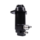 Pro Touring Billet Remote Power Steering Reservoir – Black Anodized