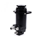 Pro Touring Billet Remote Power Steering Reservoir – Black Anodized