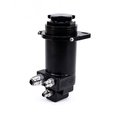 Pro Touring Billet Remote Power Steering Reservoir – Black Anodized