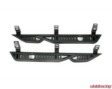 DV8 Offroad 24-25 Toyota Land Cruiser OE Plus Side Steps - Black Steel