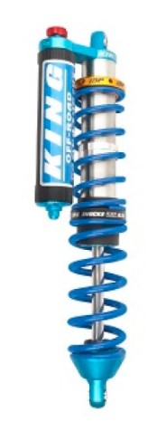 King Shocks 18+ RZR-XP Turbo S 2.5 Front Internal Bypass Piggyback Coilover w/ Finned Res & Adjuster