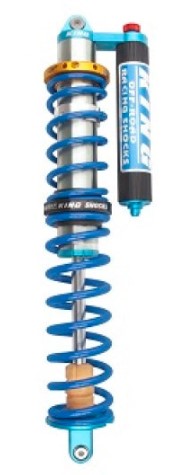 King Shocks 18+ RZR-XP Turbo S 3.0 Rear Internal Bypass Piggyback Coilover w/ Finned Res & Adjuster