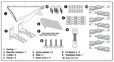 Body Armor 4x4 Universal Sky Ridge Mounting Brackets