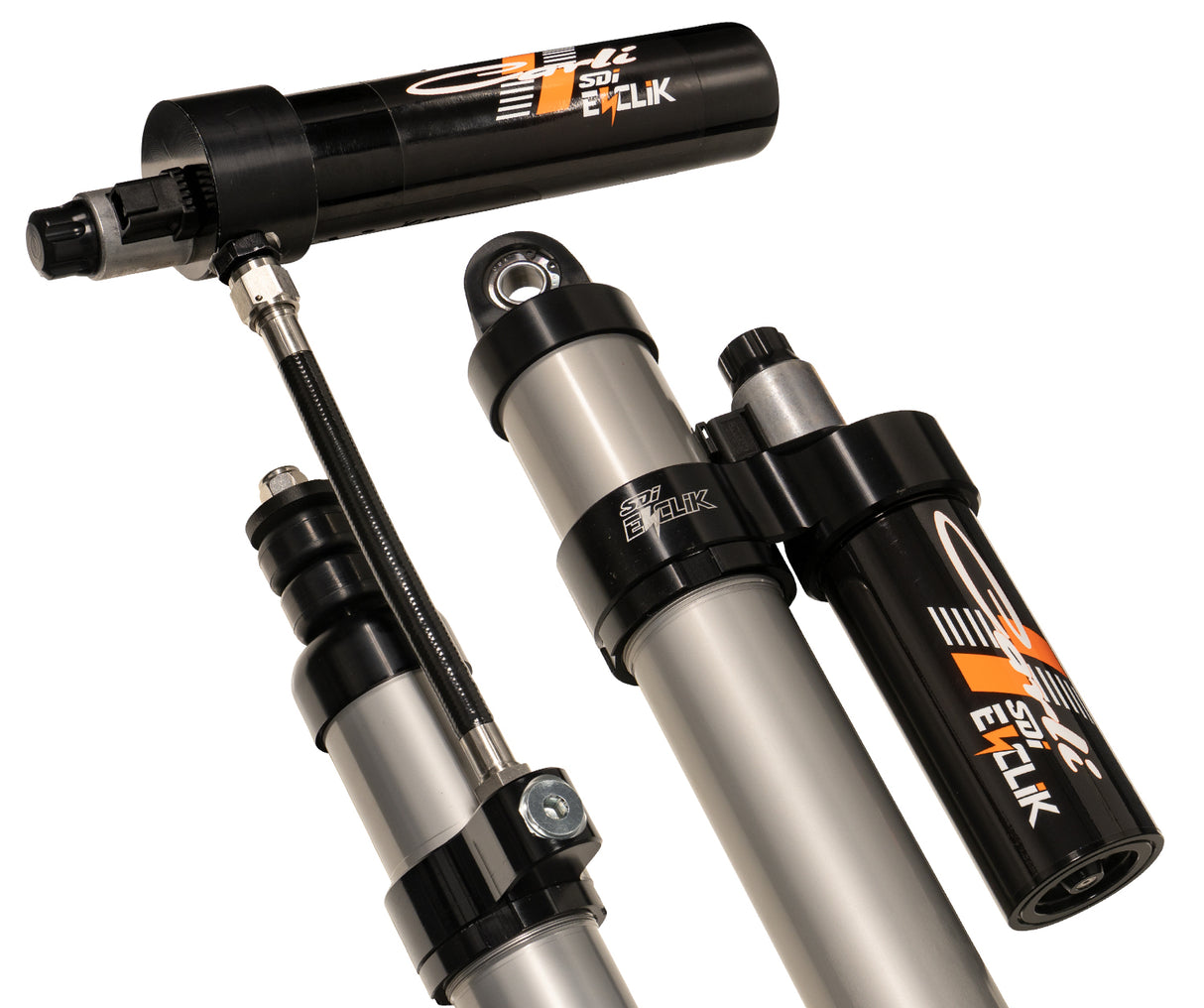 Carli E-Venture 2.5 Shock Set - 2017-Up Ford F250/F350 - W/1.5/3.5in Lift - Diesel
