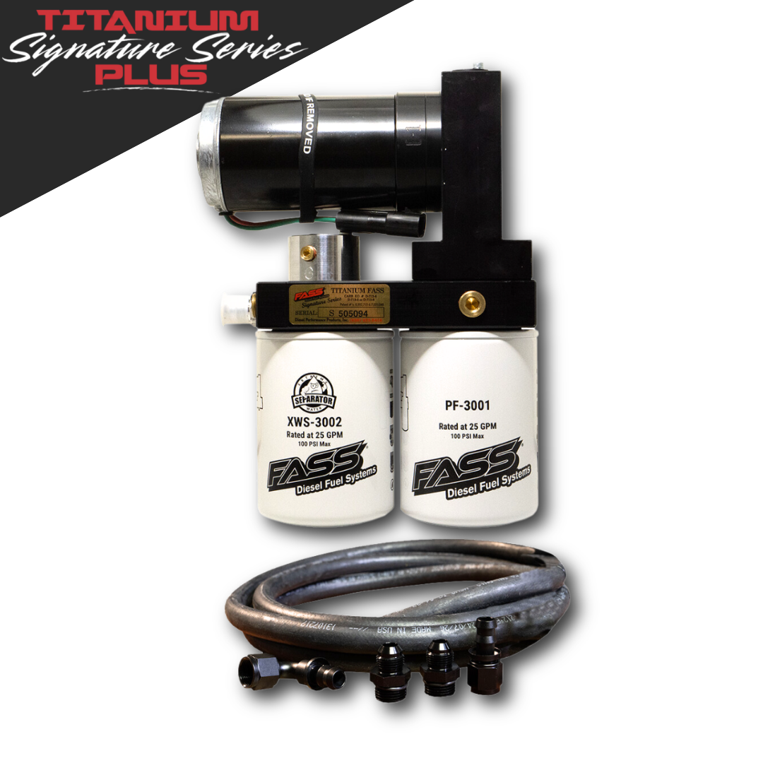 FASS - Titanium Signature Series Plus Diesel Fuel Pump 165GPH (600-1000hp) GM 6.5L TURBO DIESEL 1992-2000