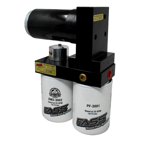 FASS Titanium Signature Series Diesel Fuel System 140F 110GPH (65 PSI), 2018-2019, Stock-700hp, Ford F-150 3.0L Powerstroke (TSF19140F110G)