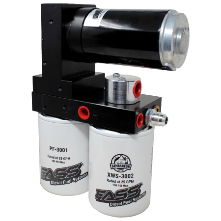 FASS Titanium Signature Series Diesel Fuel System 140F 110GPH (65 PSI), 2018-2019, Stock-700hp, Ford F-150 3.0L Powerstroke (TSF19140F110G)