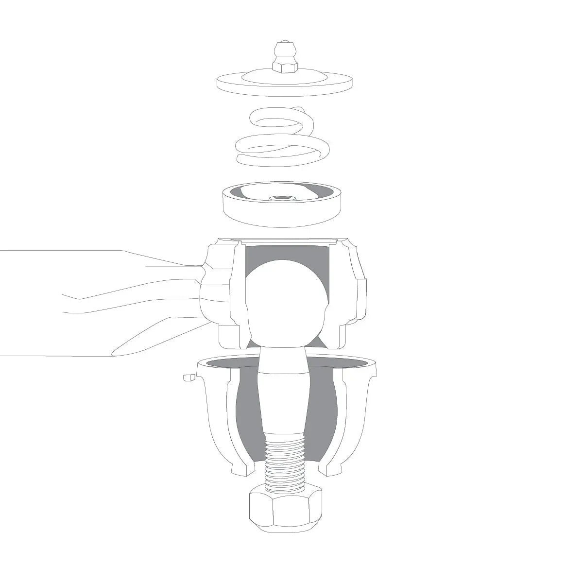 2011-2025 GM 2500/3500 HD Stage3 Forged Tie Rod Assemblies - Kit (Pair)