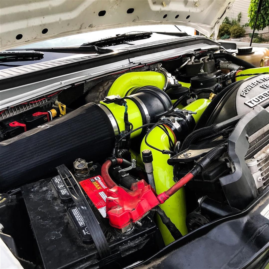 Smeding Diesel 2008-2010 Ford F-250/F-350 6.4L Powerstroke S400 Single Turbo Kit