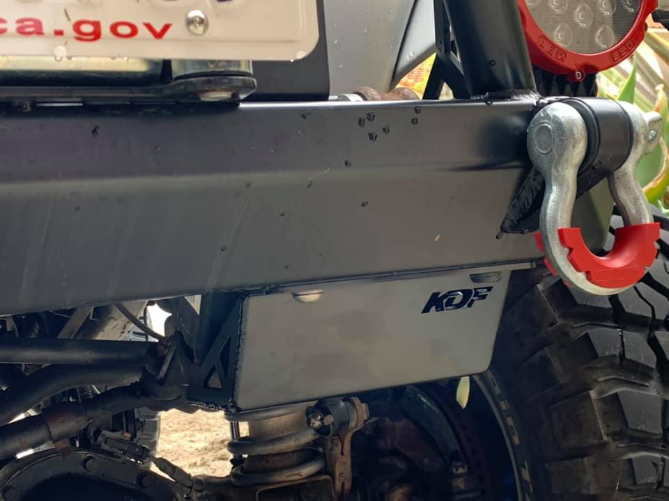 KD Fabworks 1997-2006 Jeep Wrangler TJ Steering Box Skid